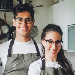 Chef Eduardo Justo and Ariana Casellas